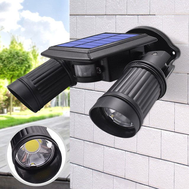 Bright Outdoor Motion-Sensor Solar LED Lights