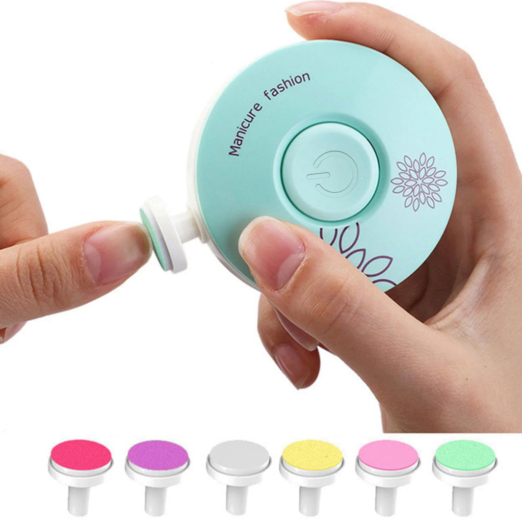 Baby Nail Trimmer – 6 Grinding Heads