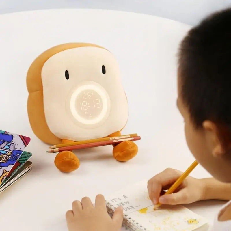 Plush Alarm Clock with Night Light