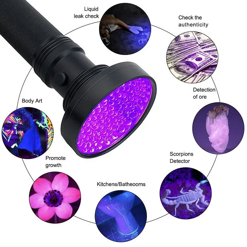 UV Flashlight – Bed Bug Detector & Stain Finder