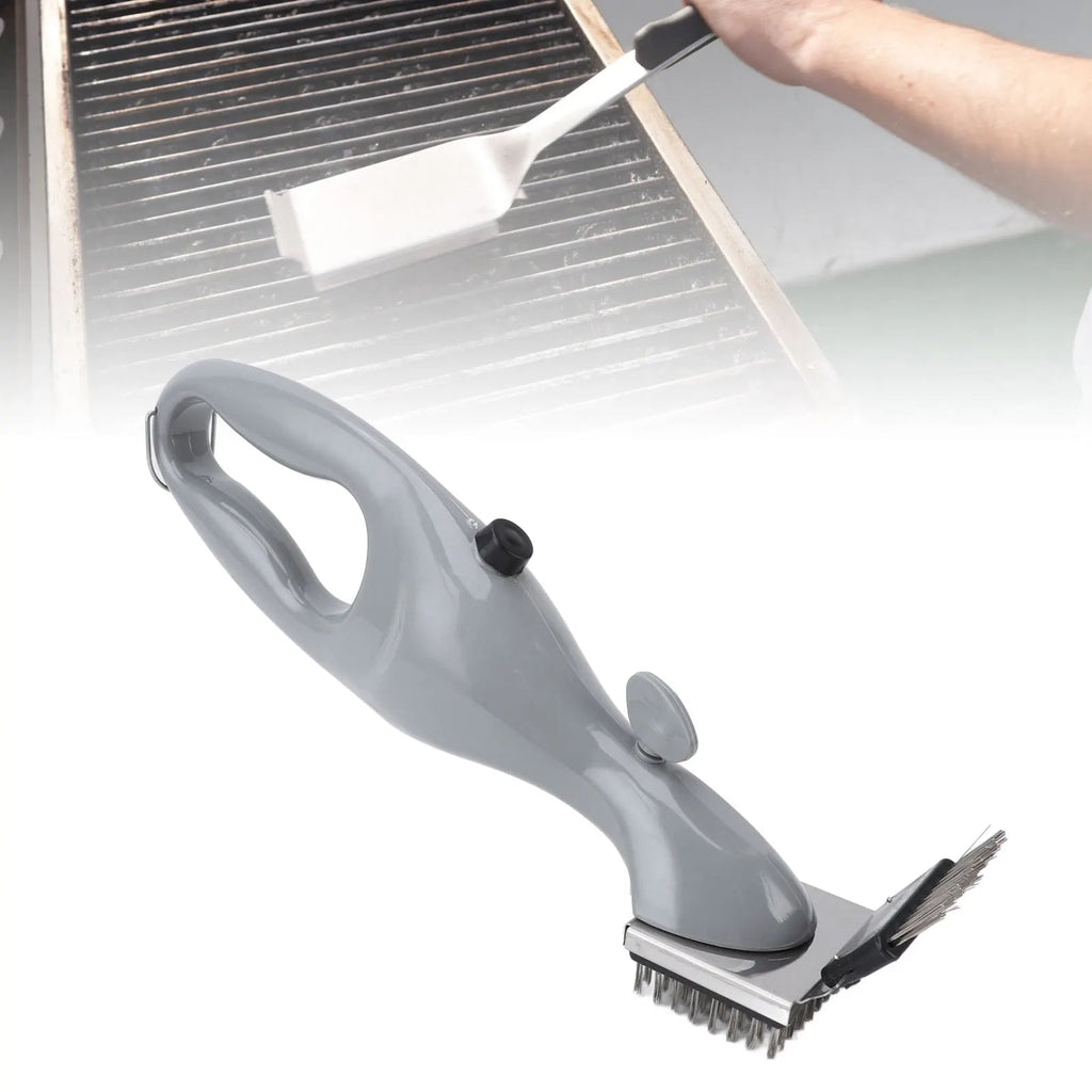 Steam Cleaning BBQ Grill Brush