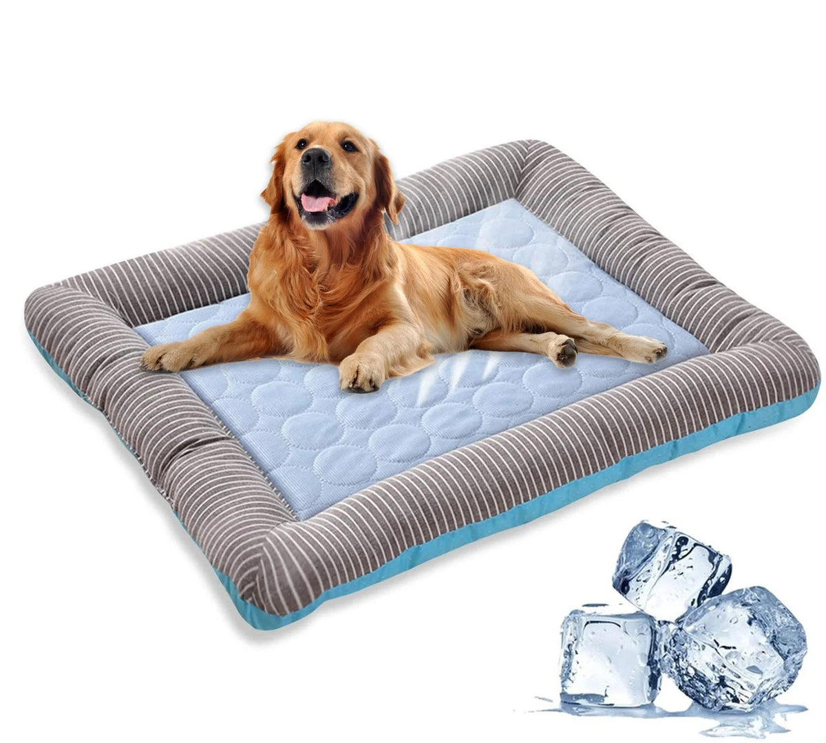 Cooling Ice Silk Dog Bed