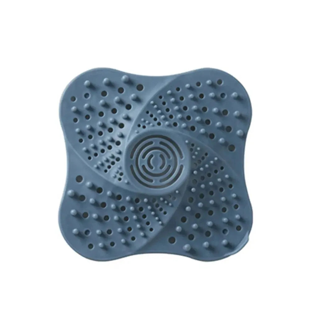 Anti-Clog Spiral Shower Drain Hair Catcher