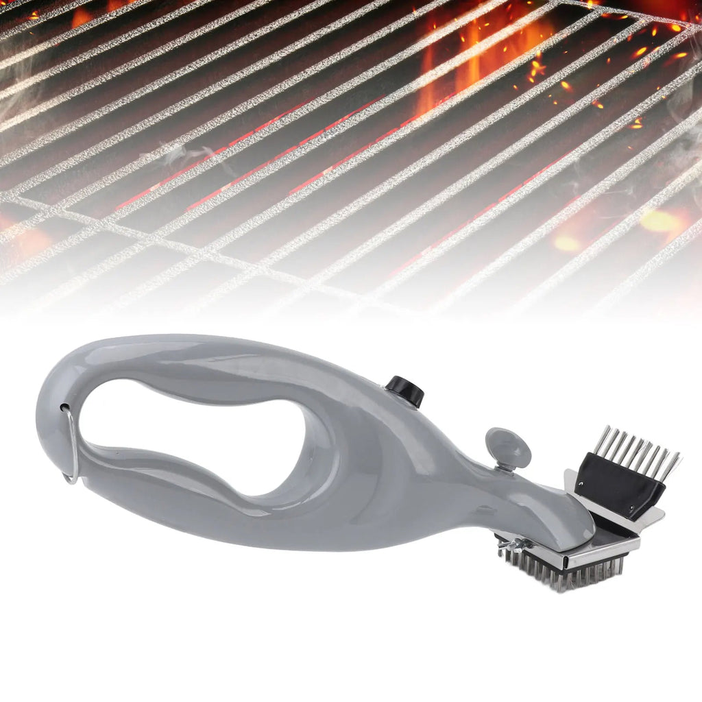 Steam Cleaning BBQ Grill Brush