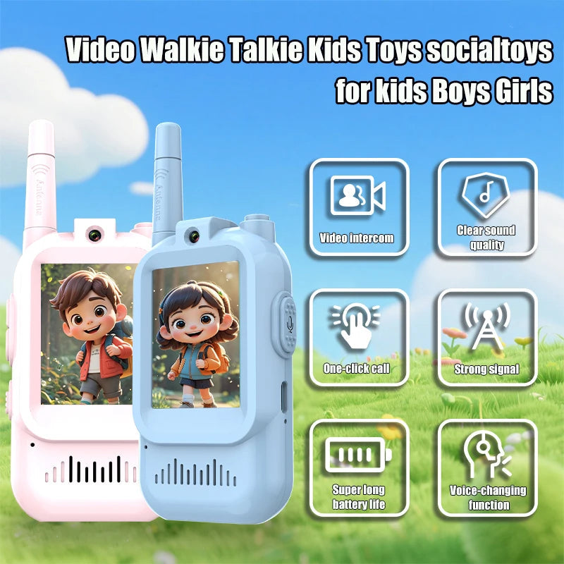 Kids' Video Walkie Talkies – 2 Pack
