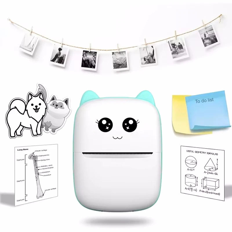 Mini Wireless Thermal Label Printer