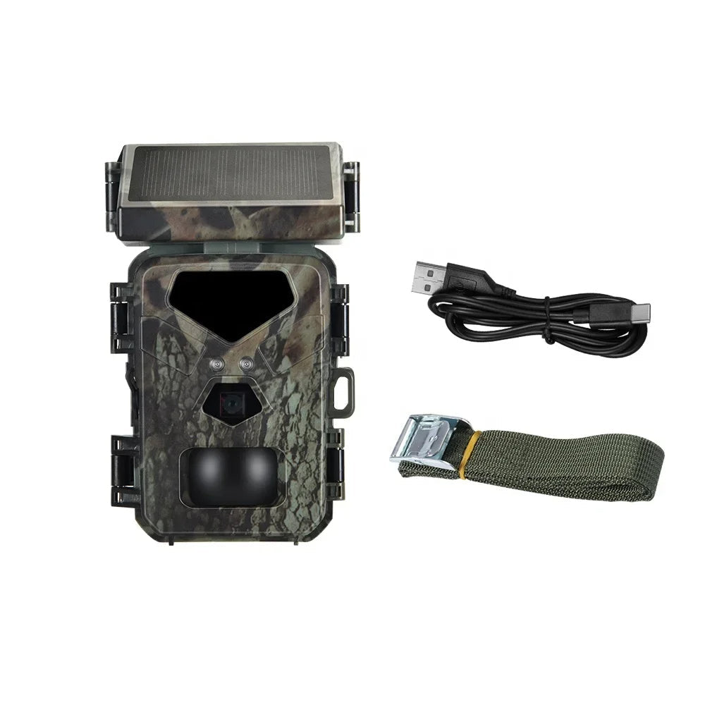 Compact Solar-Powered Trail Camera