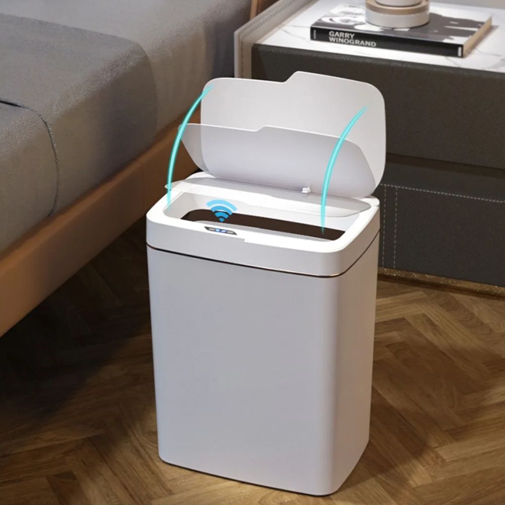 Smart Motion-Sensor Trash Can