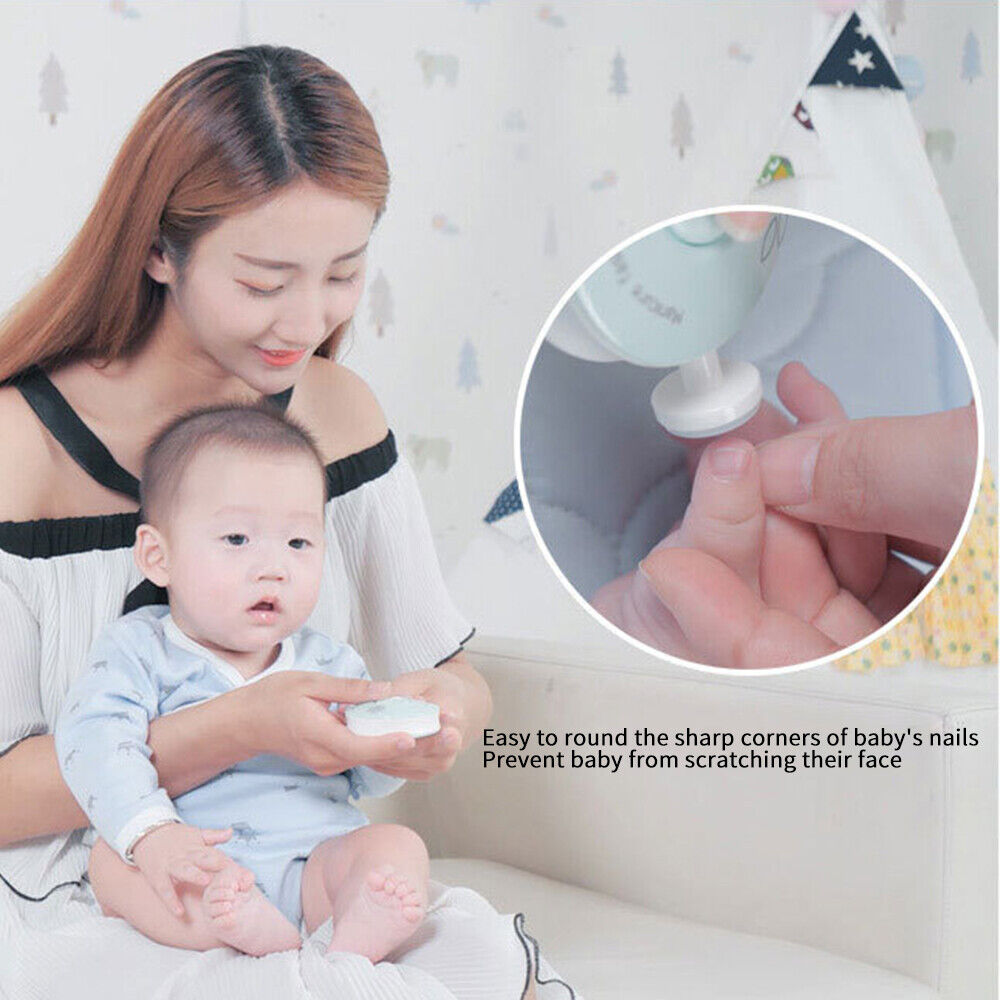 Baby Nail Trimmer – 6 Grinding Heads