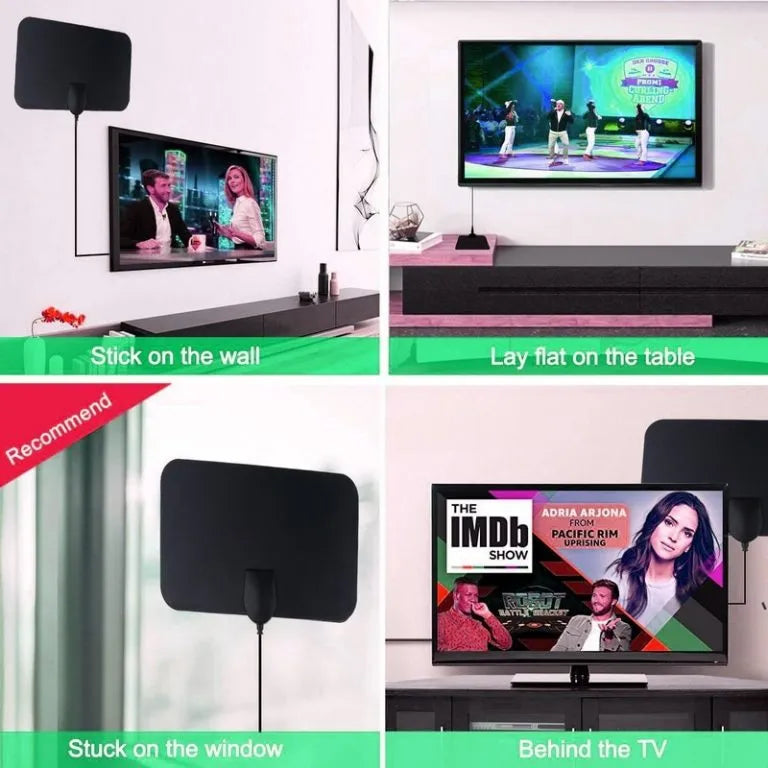 Indoor TV Antenna – Long Range Reception