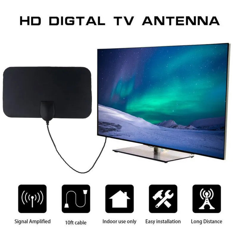 Indoor TV Antenna – Long Range Reception