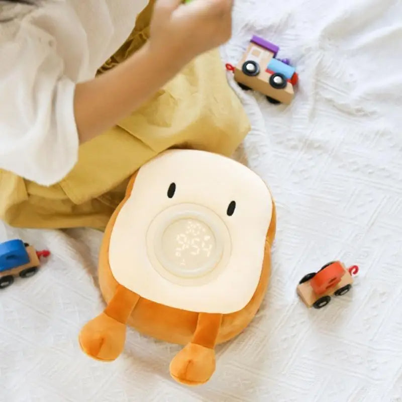 Plush Alarm Clock with Night Light