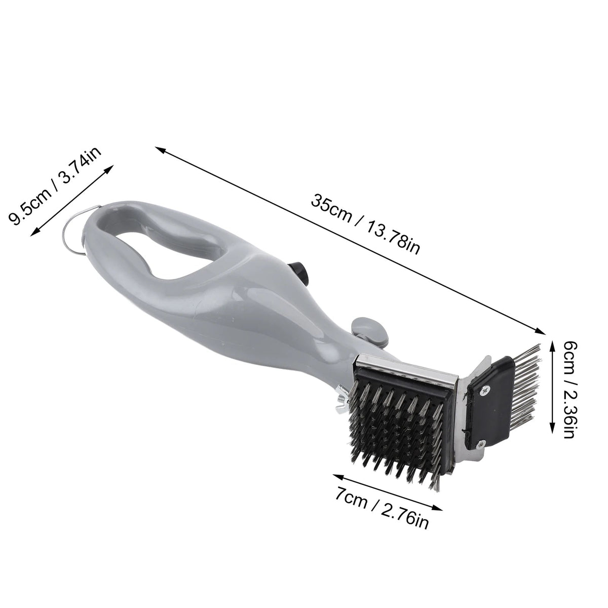 Steam Cleaning BBQ Grill Brush
