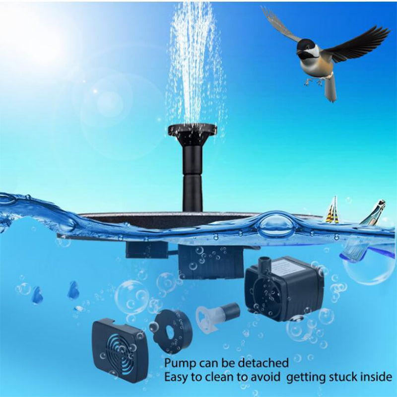 Solar Floating Fountain Pump for Ponds
