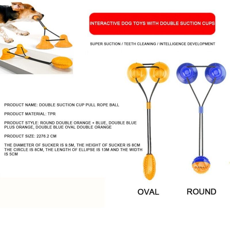Suction Cup Dog Chew Toy