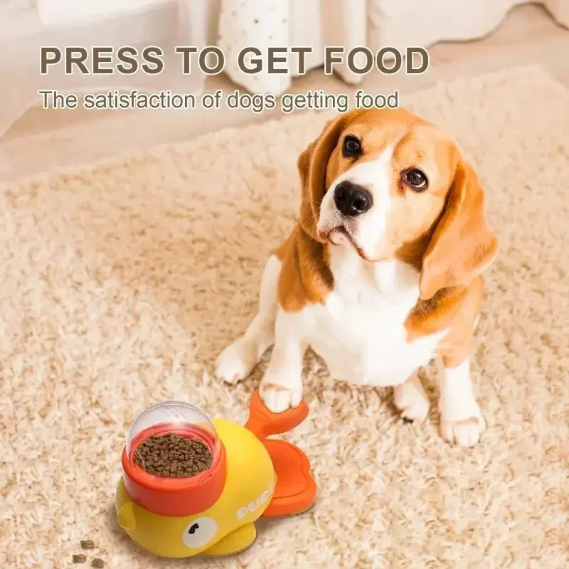 Cartoon Duck Puzzle Feeder for Dogs