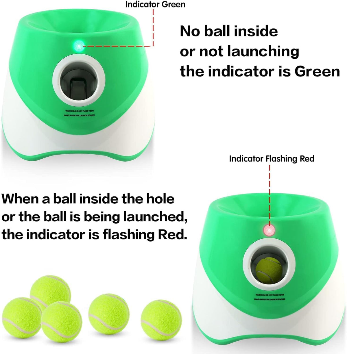 Automatic Dog Ball Launcher – 3 Distance Settings