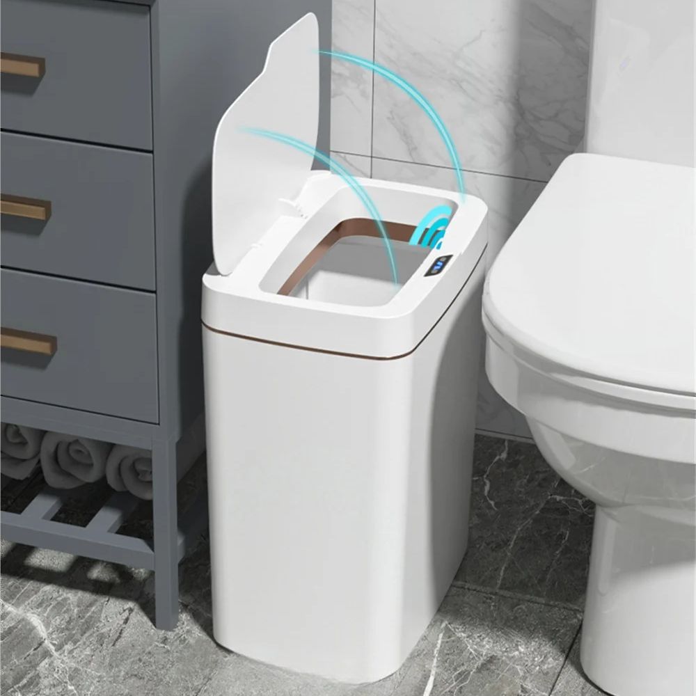 Smart Motion-Sensor Trash Can