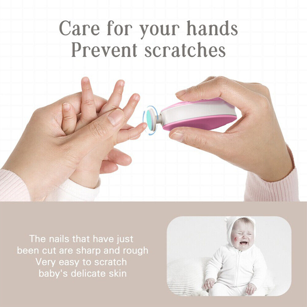 Baby Nail Trimmer – 6 Grinding Heads