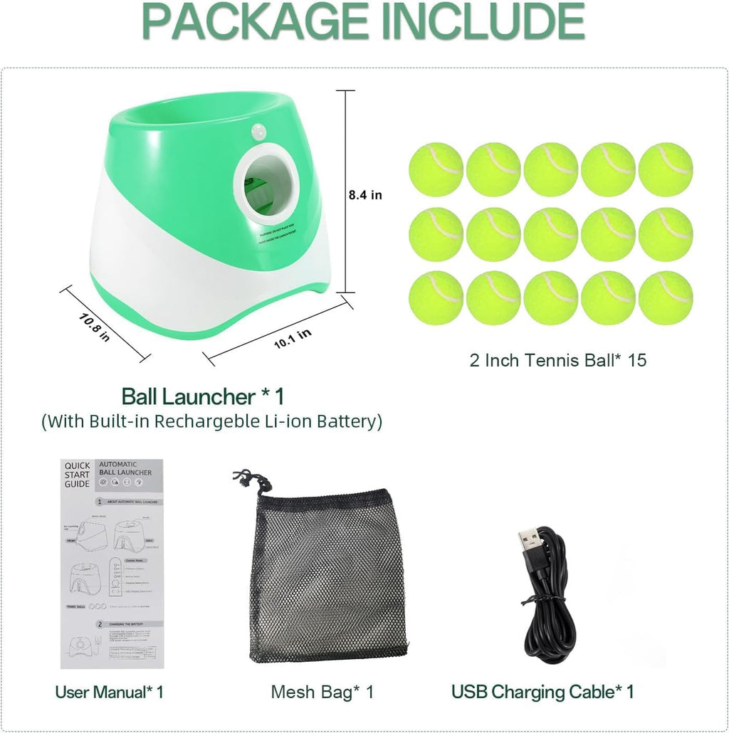 Automatic Dog Ball Launcher – 3 Distance Settings