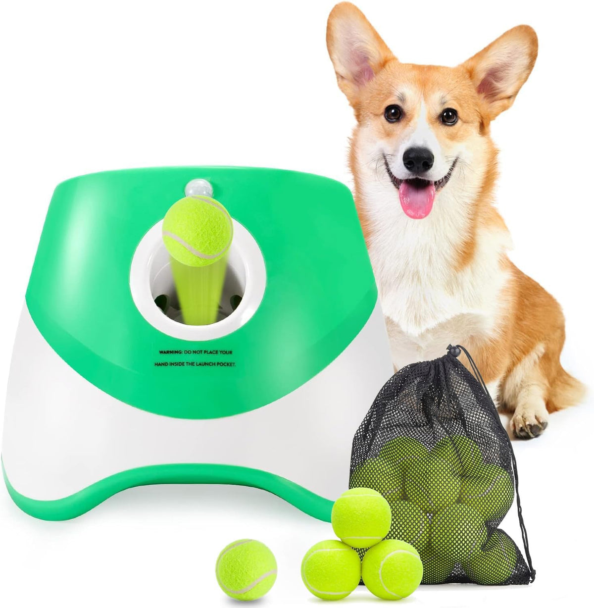 Automatic Dog Ball Launcher – 3 Distance Settings