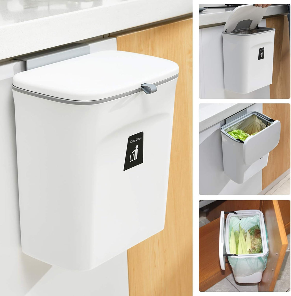 2.4-Gallon Kitchen Compost Bin