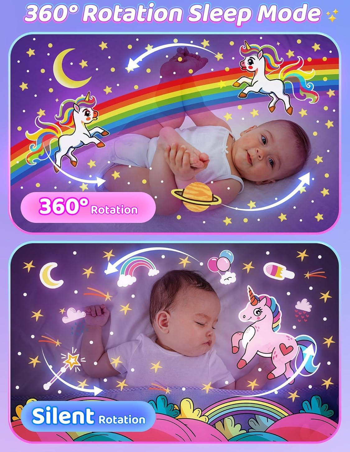 Kids' Night Light Projector