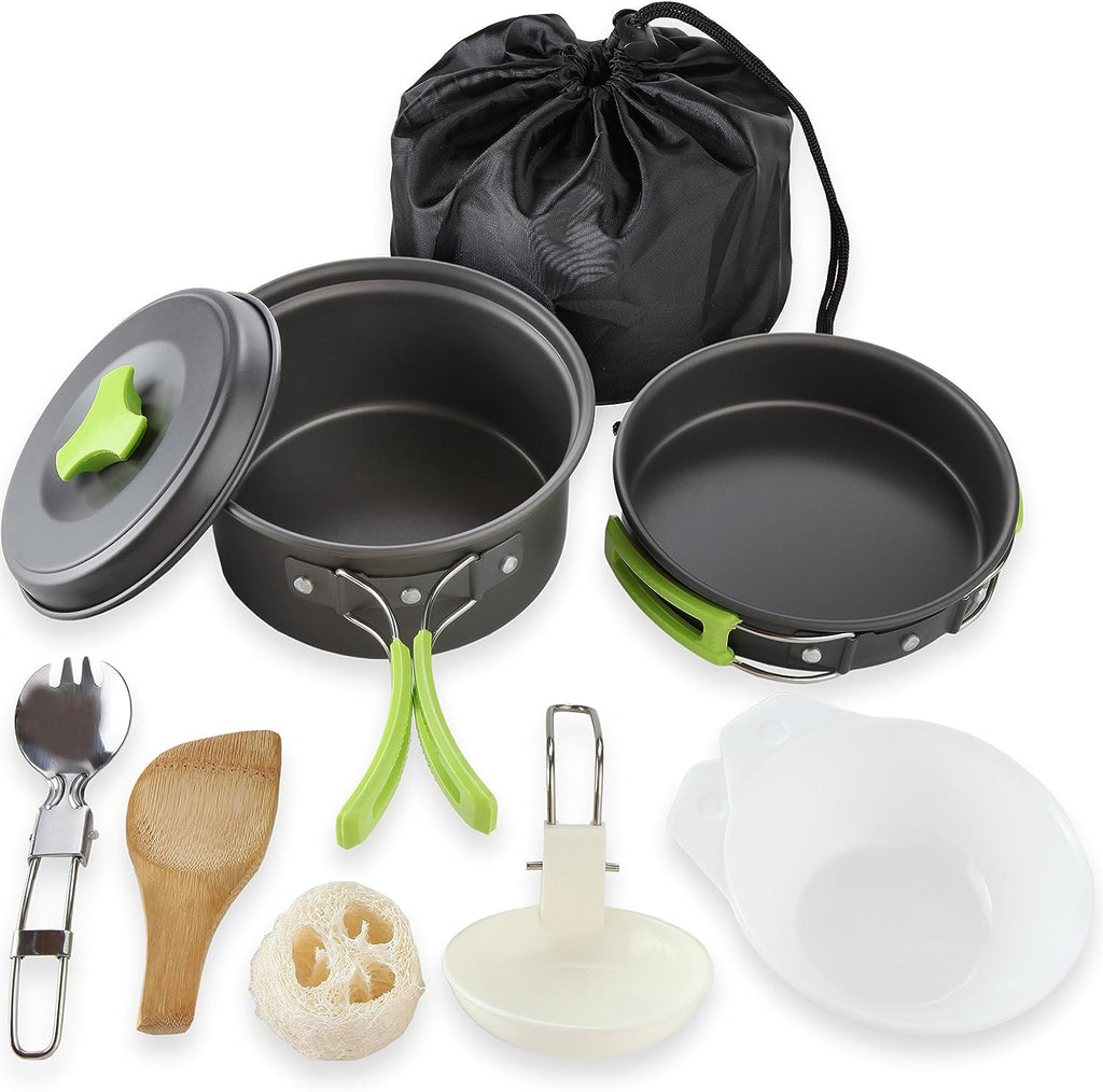 Camping Cookware Set – Backpacking Pots & Pans