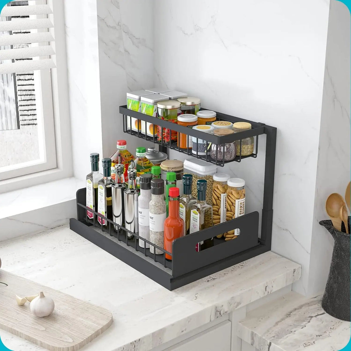 2-Tier Slide-Out Under Sink Organizer