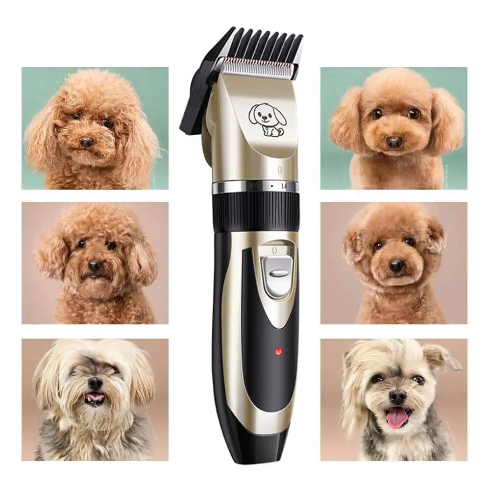 Quiet Fur Trimmer Set for Dogs