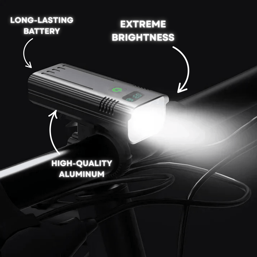 5000 Lumen USB-C Rechargeable Bike Light