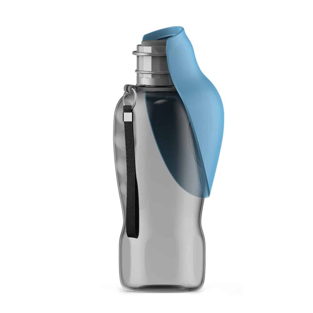 Travel Water Bottle for Dogs with Foldable Bowl