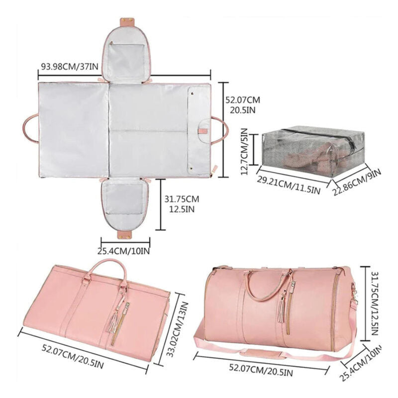 Expandable Travel Duffel Bag