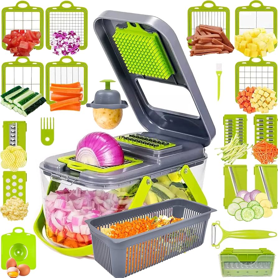18-in-1 Multi-Function Vegetable Slicer