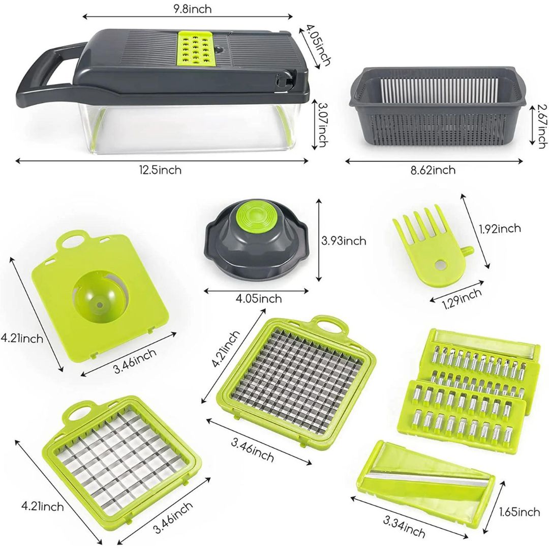 18-in-1 Multi-Function Vegetable Slicer