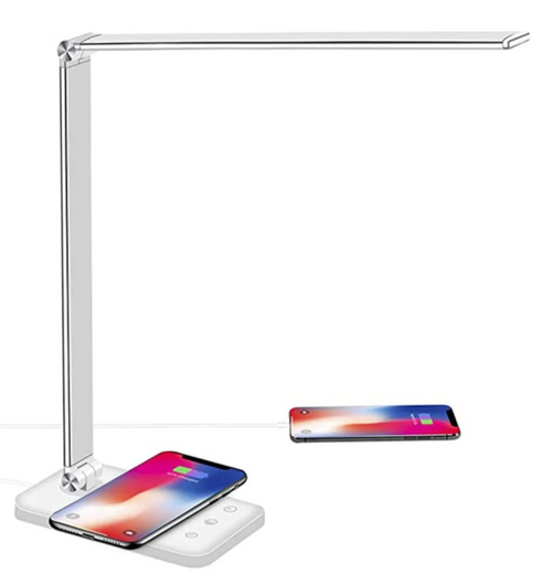 Adjustable LED Table Lamp with USB Charging