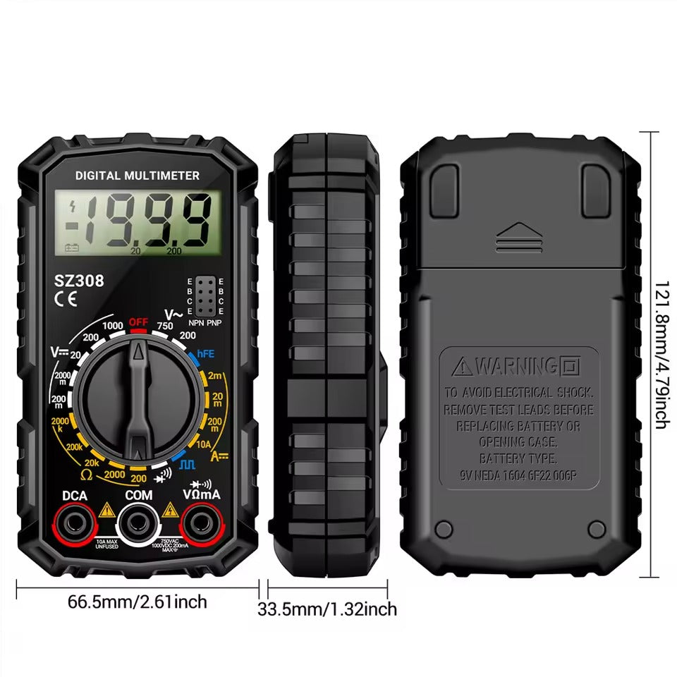 Digital Multimeter Electrical Test Kit
