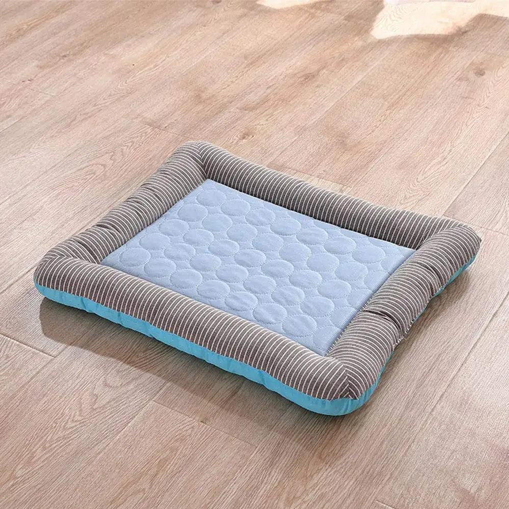 Cooling Ice Silk Dog Bed