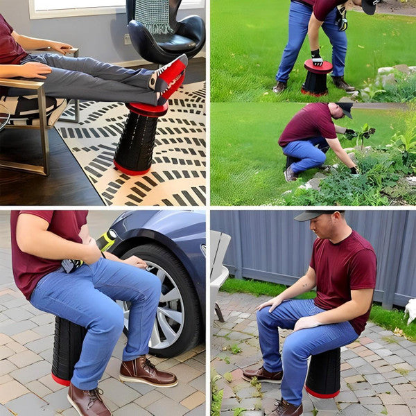 Ultra-Light Retractable Stool