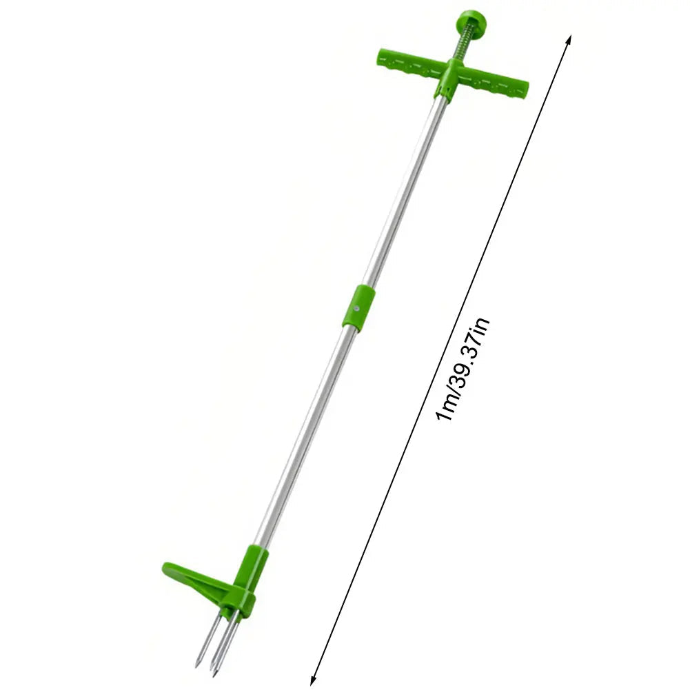 Long-Handle Weed Puller with Foot Pedal