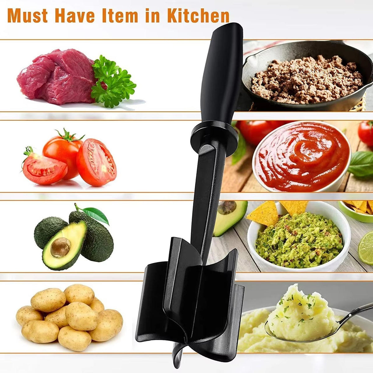 Heat-Resistant Meat Chopper