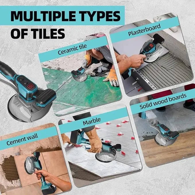 Vibrating Tile Suction Placement Tool