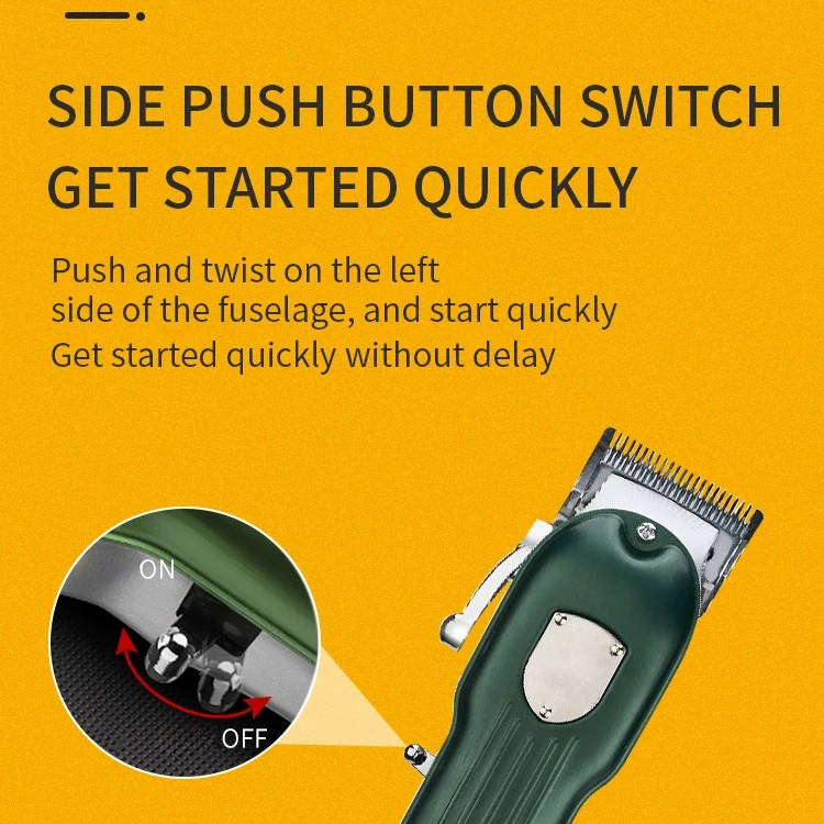Professional Rechargeable Metal Dog Hair Clipper