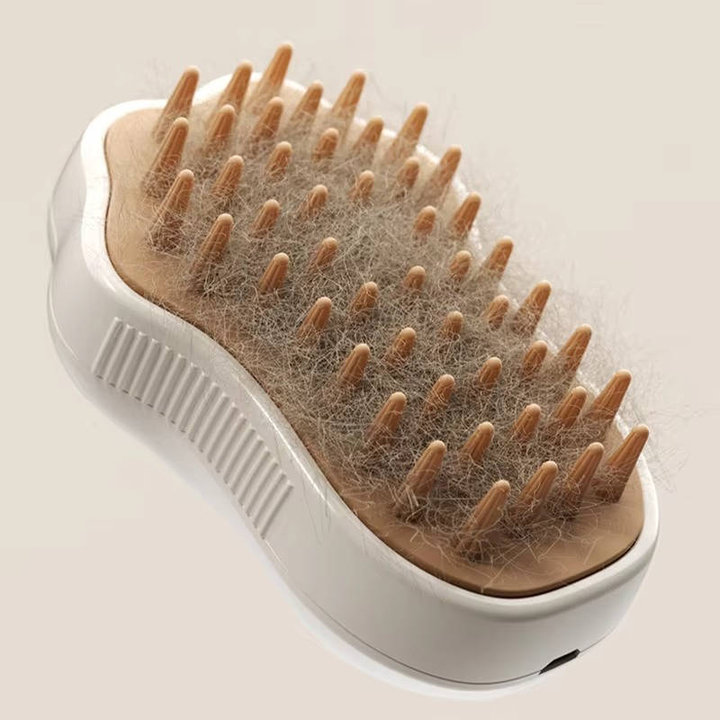 Steam Grooming Brush for Dogs