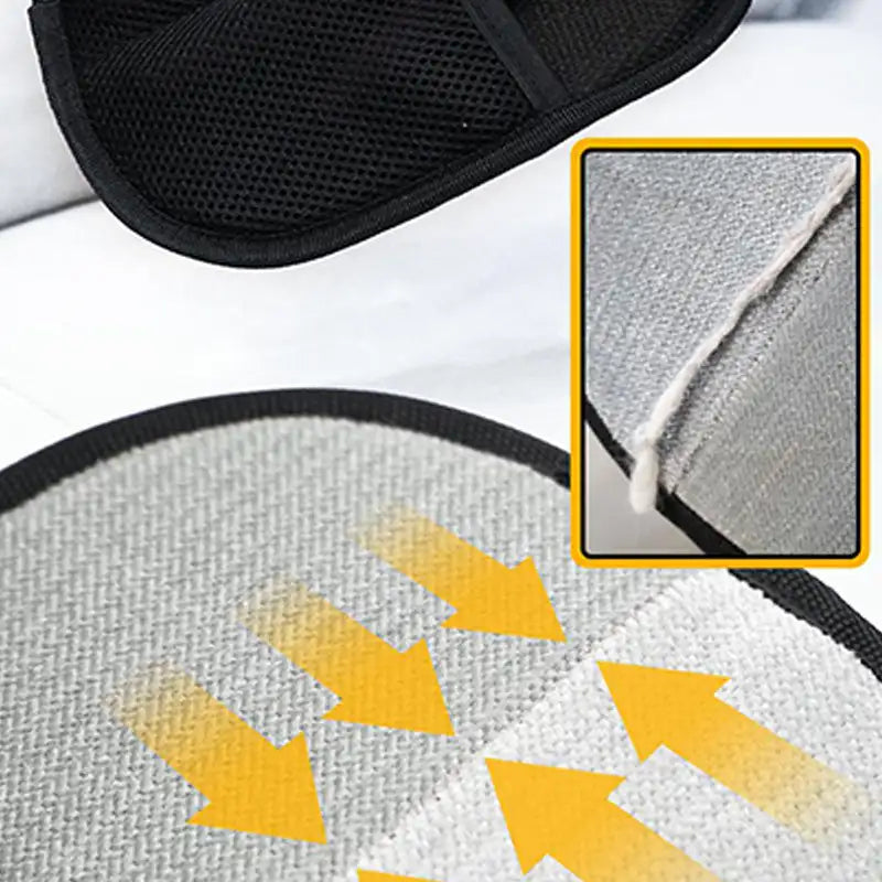 Double-Sided Pet Grooming Gloves