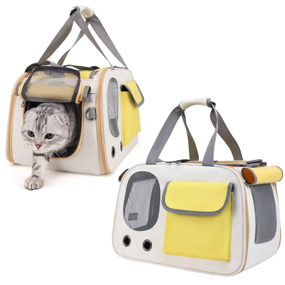 Travel Pet Carrier for Cats & Small Dogs