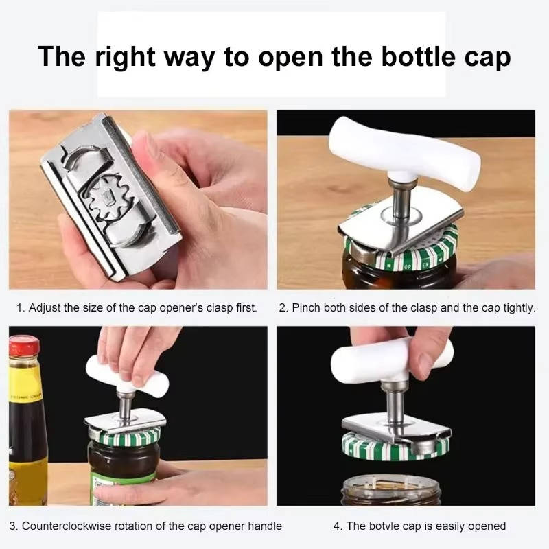 Jar & Bottle Cap Opener Tool
