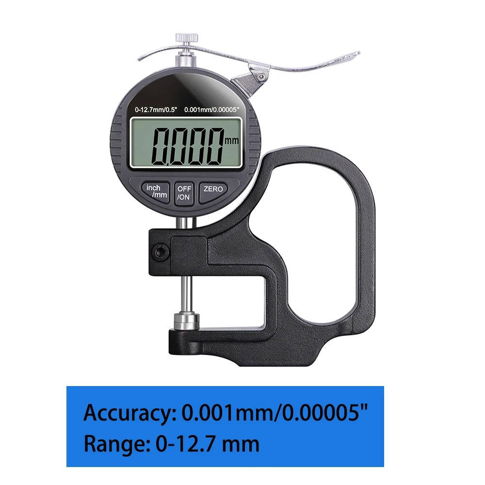 Digital Thickness Gauge for Paper, Cloth & Metal