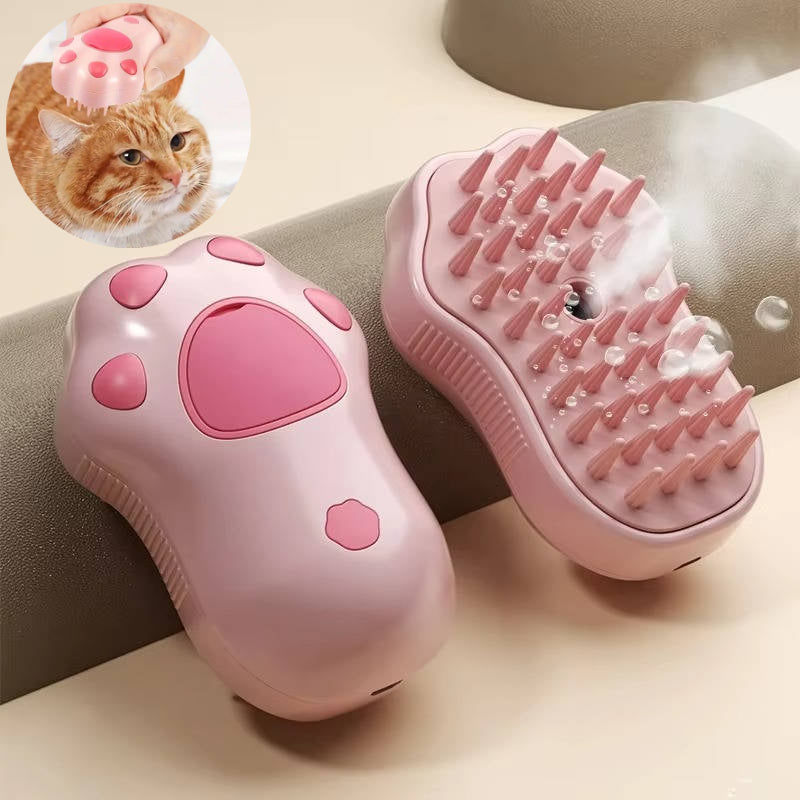 Steam Grooming Brush for Dogs