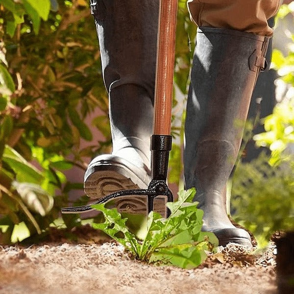 Stand-Up Weed Puller Tool
